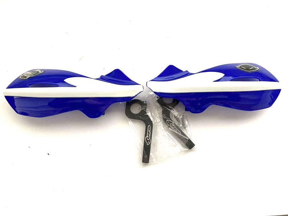 Paramani UFO colore blu per moto enduro-cross