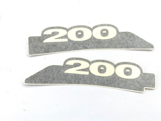 Adesivi forcellone moto Beta 200cc