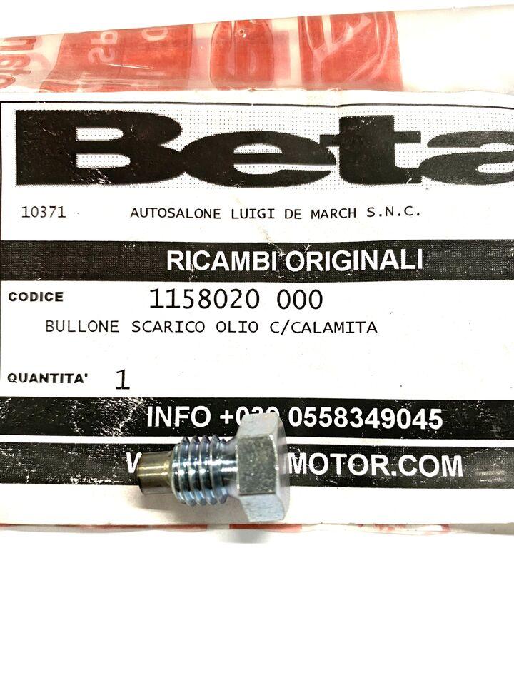 Tappo scarico olio con calamita moto Beta