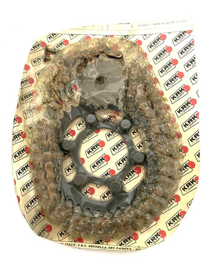 Kit catena RK Aprilia AF1 125cc Sintesi