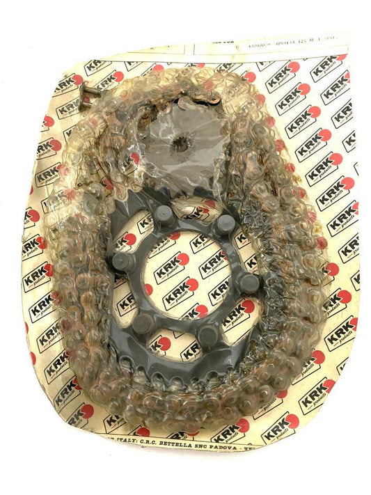 Kit catena RK Aprilia AF1 125cc Sintesi