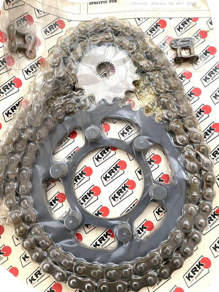Kit catena RK Aprilia AF1 125cc Sport