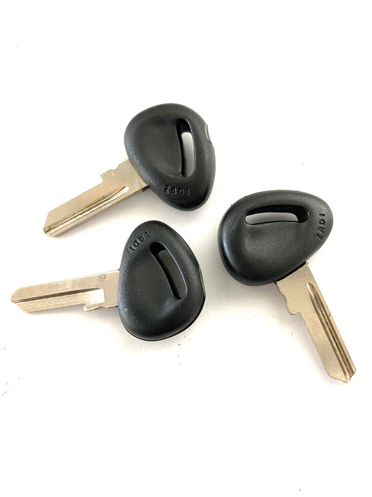 Chiave serrature grezza scooter Peugeot