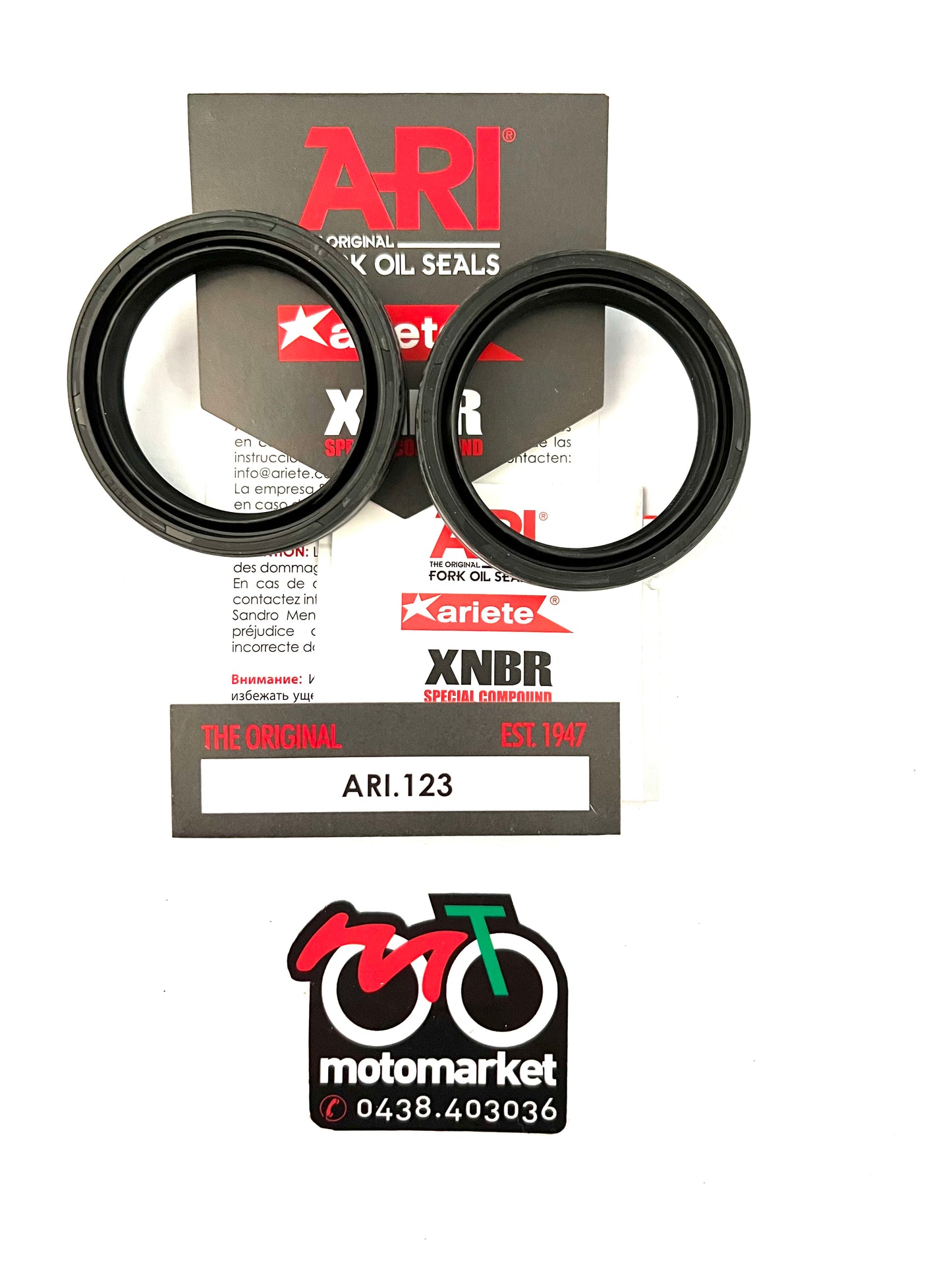 Paraolio forcella diametro 43-54-11 art.ARI 123