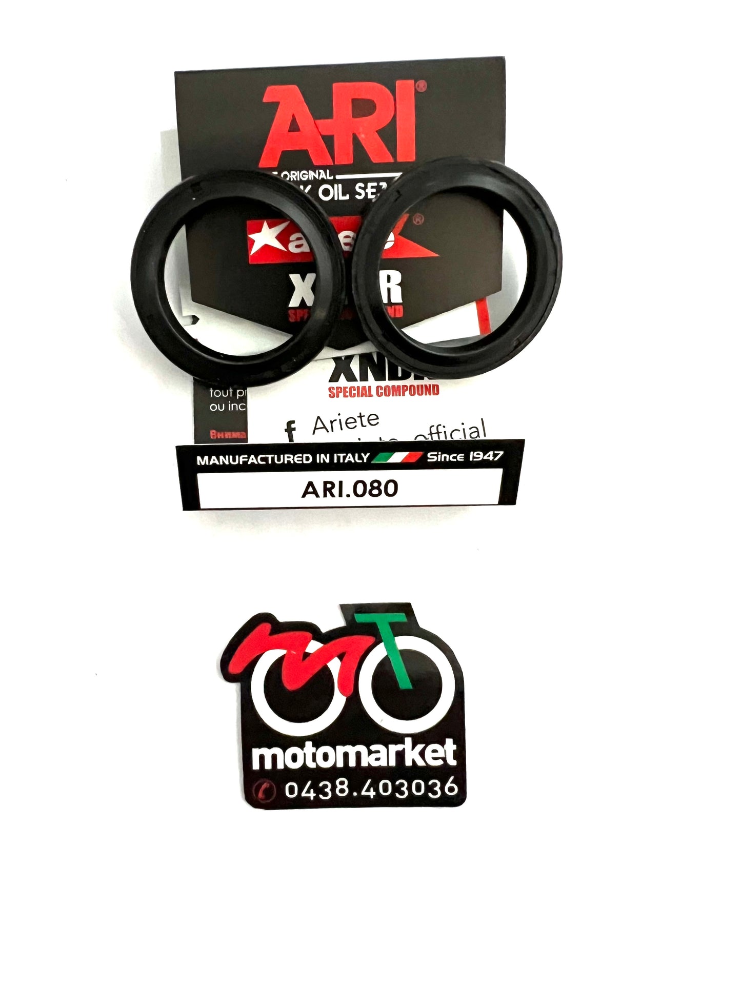 Paraolio forcella diametro 30-40-7,8 art.ARI 080