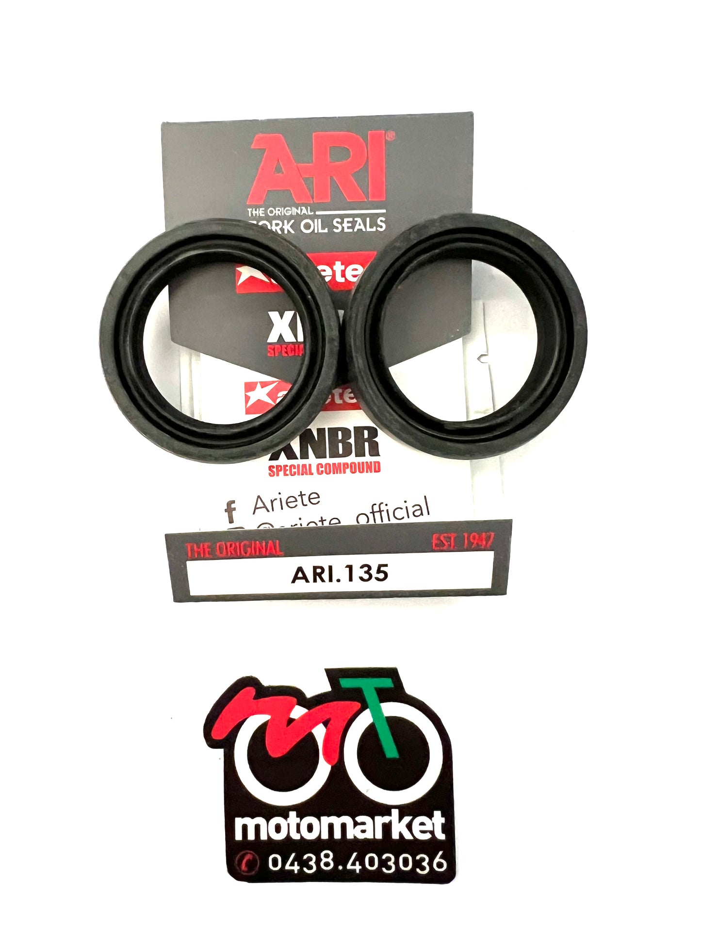 Paraolio forcella diametro 33-45-10 art.ARI 115