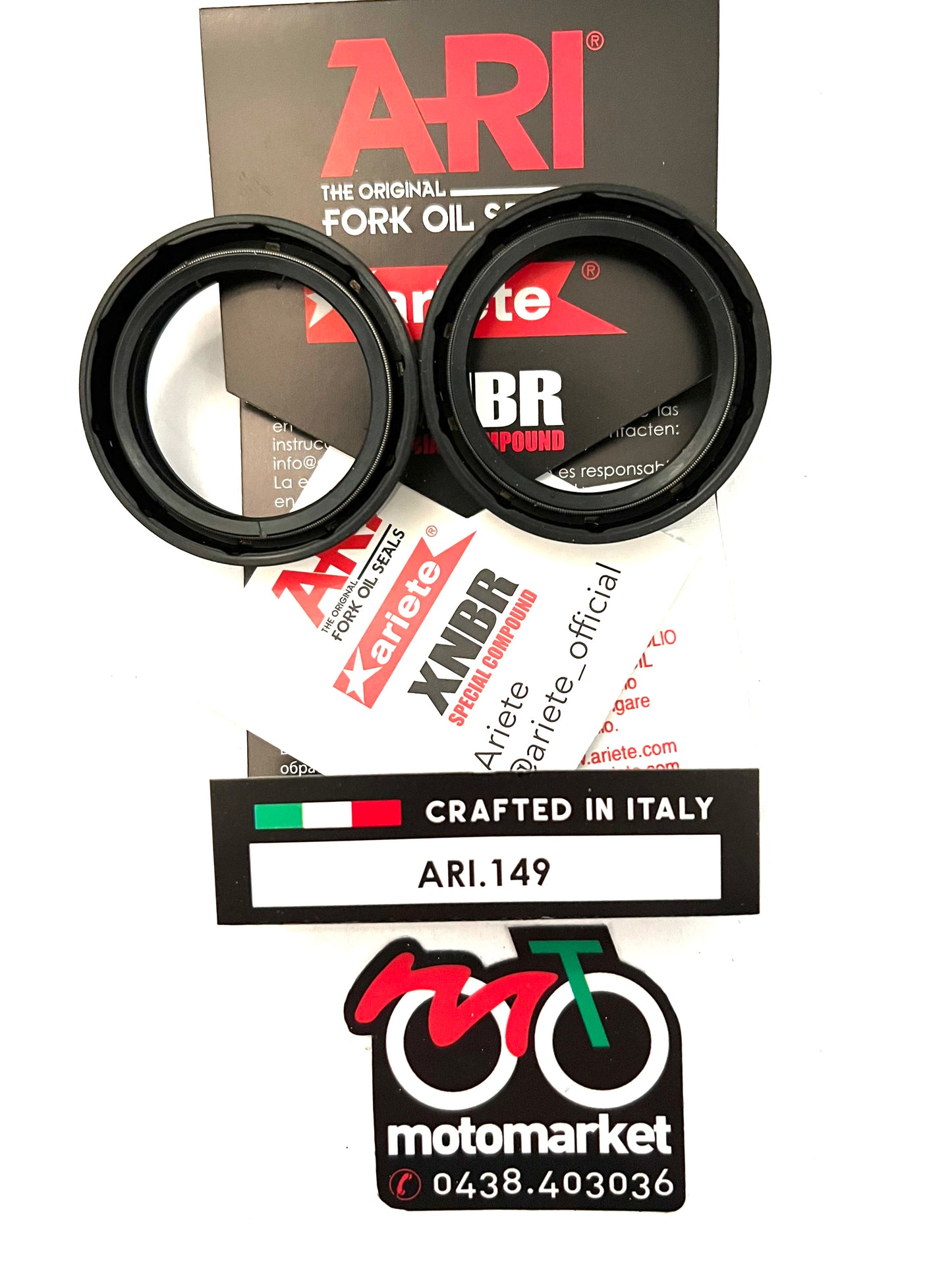 Paraolio forcella diametro 35-46-11 art.ARI 149