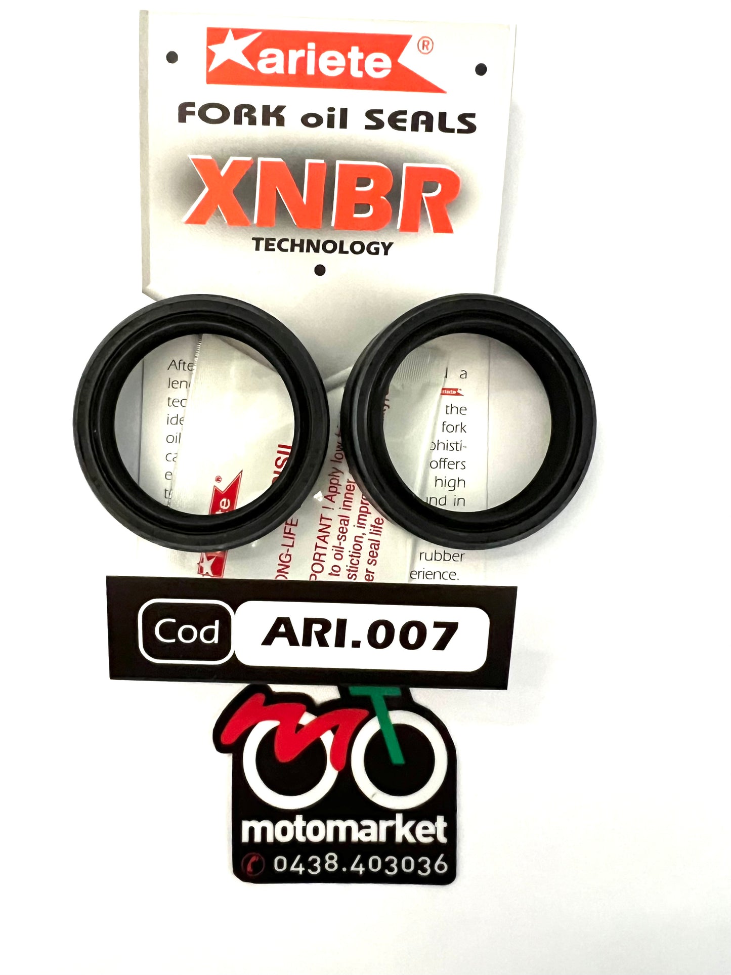 Paraolio forcella diametro 37-48-10,5 art.ARI 007