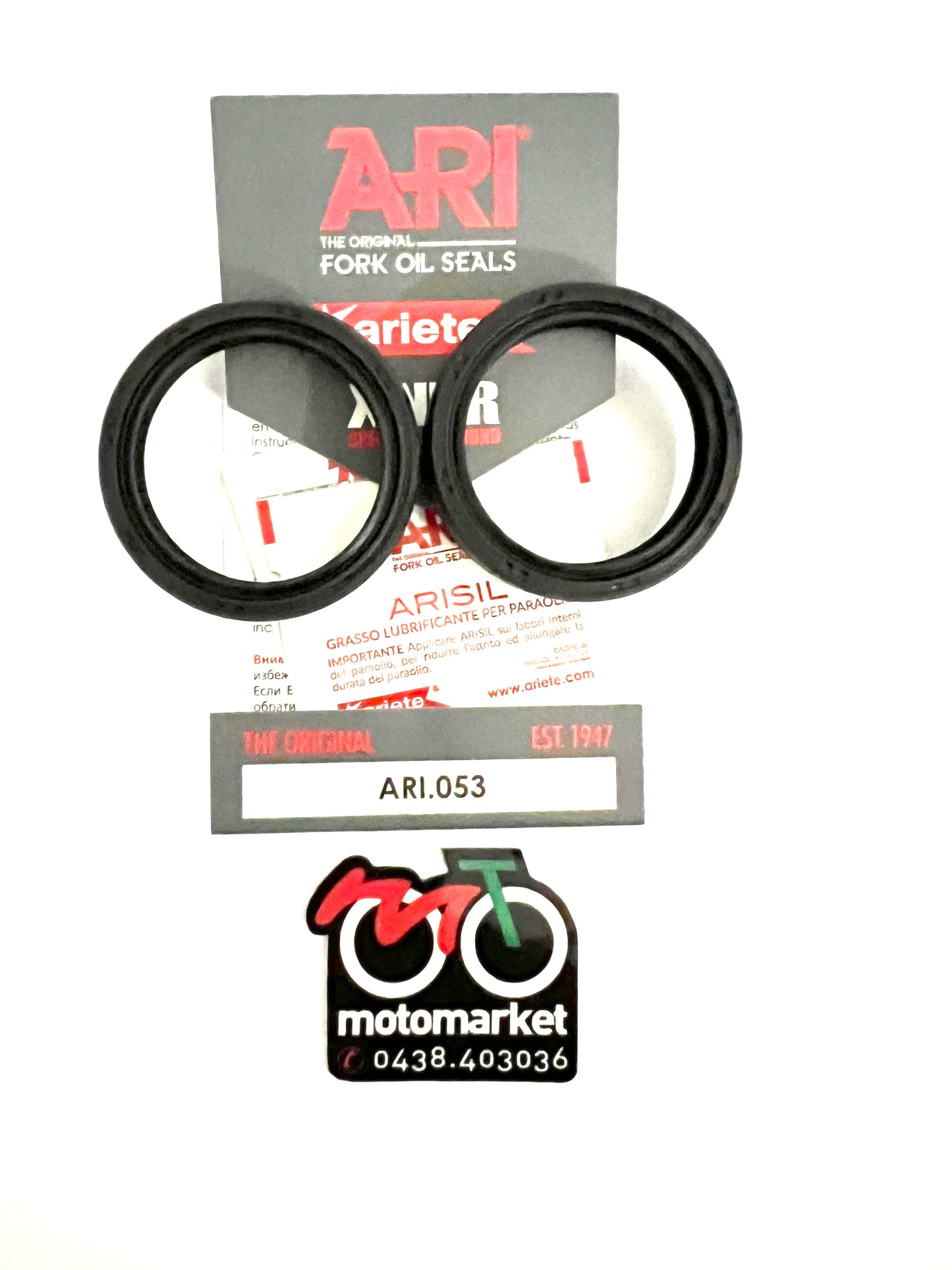 Paraolio forcella diametro 43-54-11 art.ARI 053