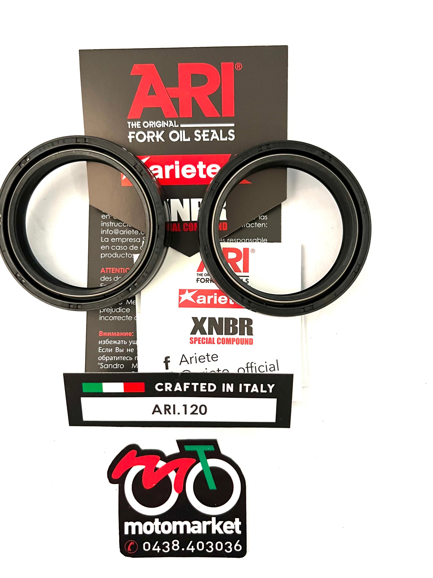 Paraolio forcella diametro 45-58-11 art.ARI 120