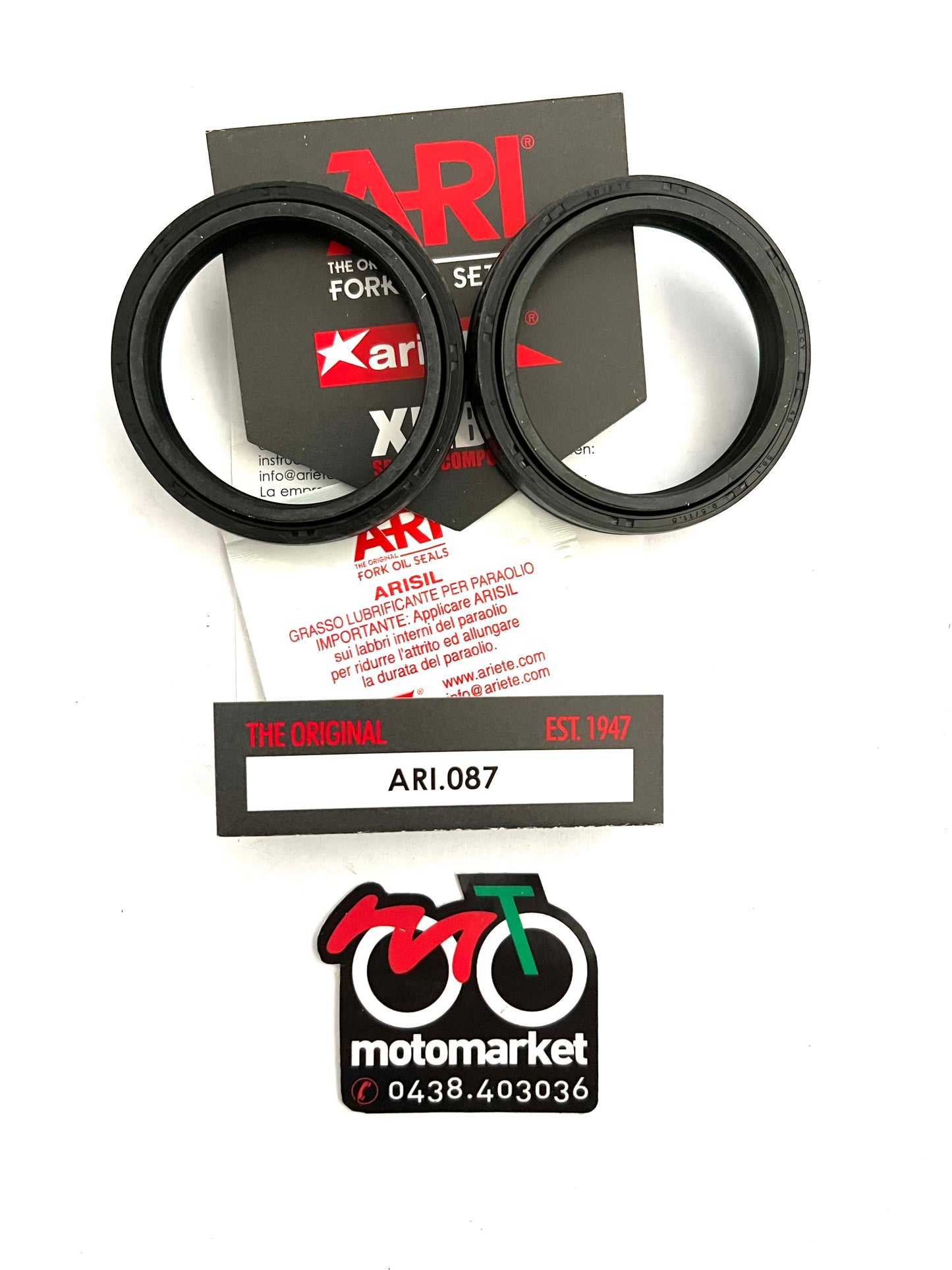 Paraolio forcella diametro 46-58,1-9,5/11,5 art.ARI 087