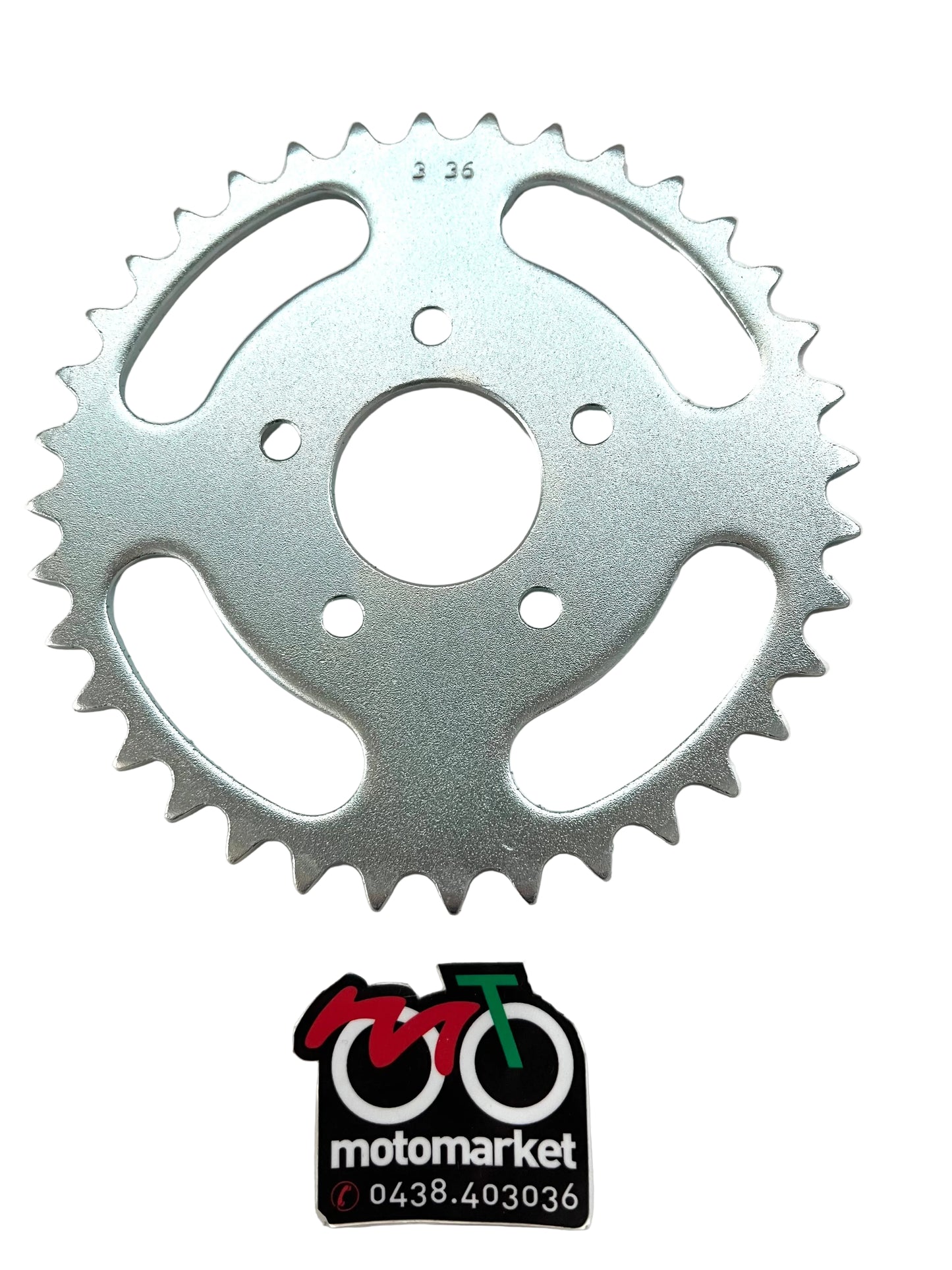 Corona ciclomotore Malaguti HF-Top-Full CX-Motron GL4 50cc art.3 z36