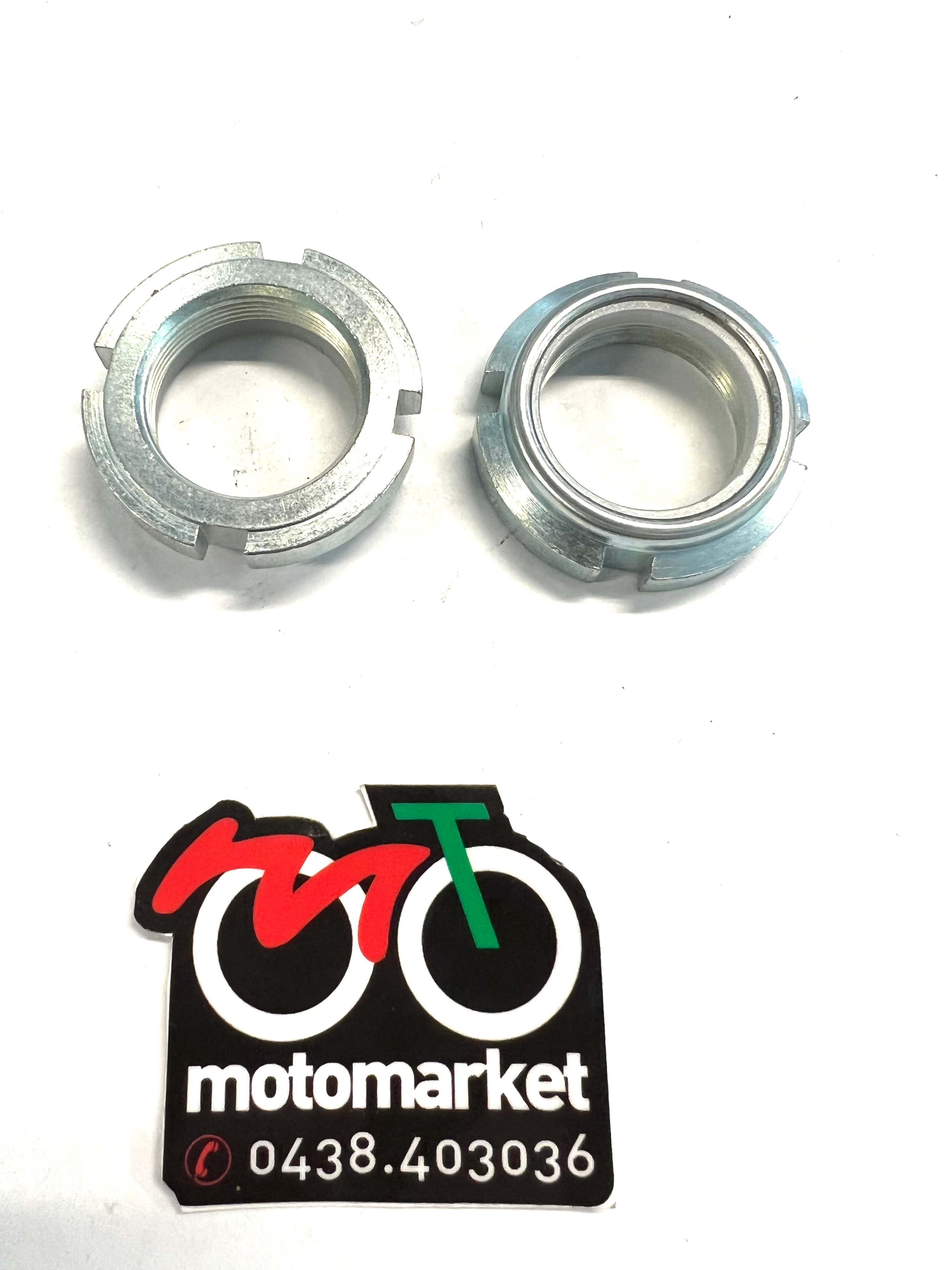 Ghiera Sterzo Aperta Accossato Blu M28 X 1 Per Yamaha YZF-R1 (1998-2019) – Alluminio Anodizzato Racing