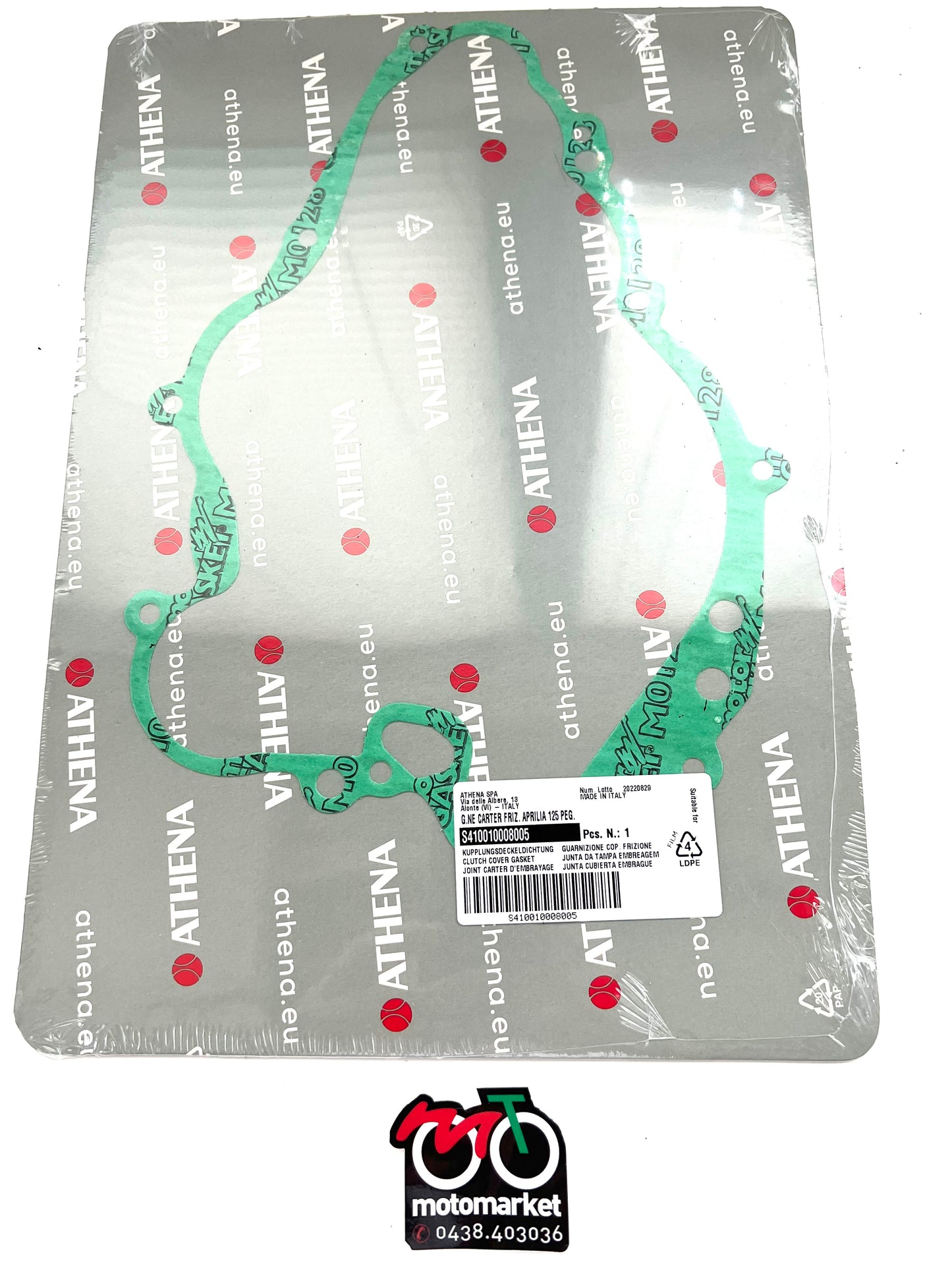 Guarnizione coperchio frizione Aprilia Rotax 122-123 art.S410010008005