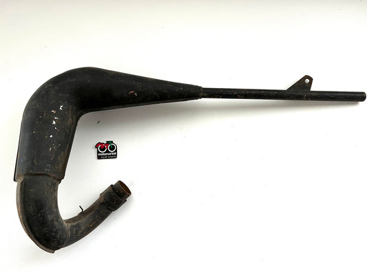 Marmitta motocross 125cc d'epoca sinistra