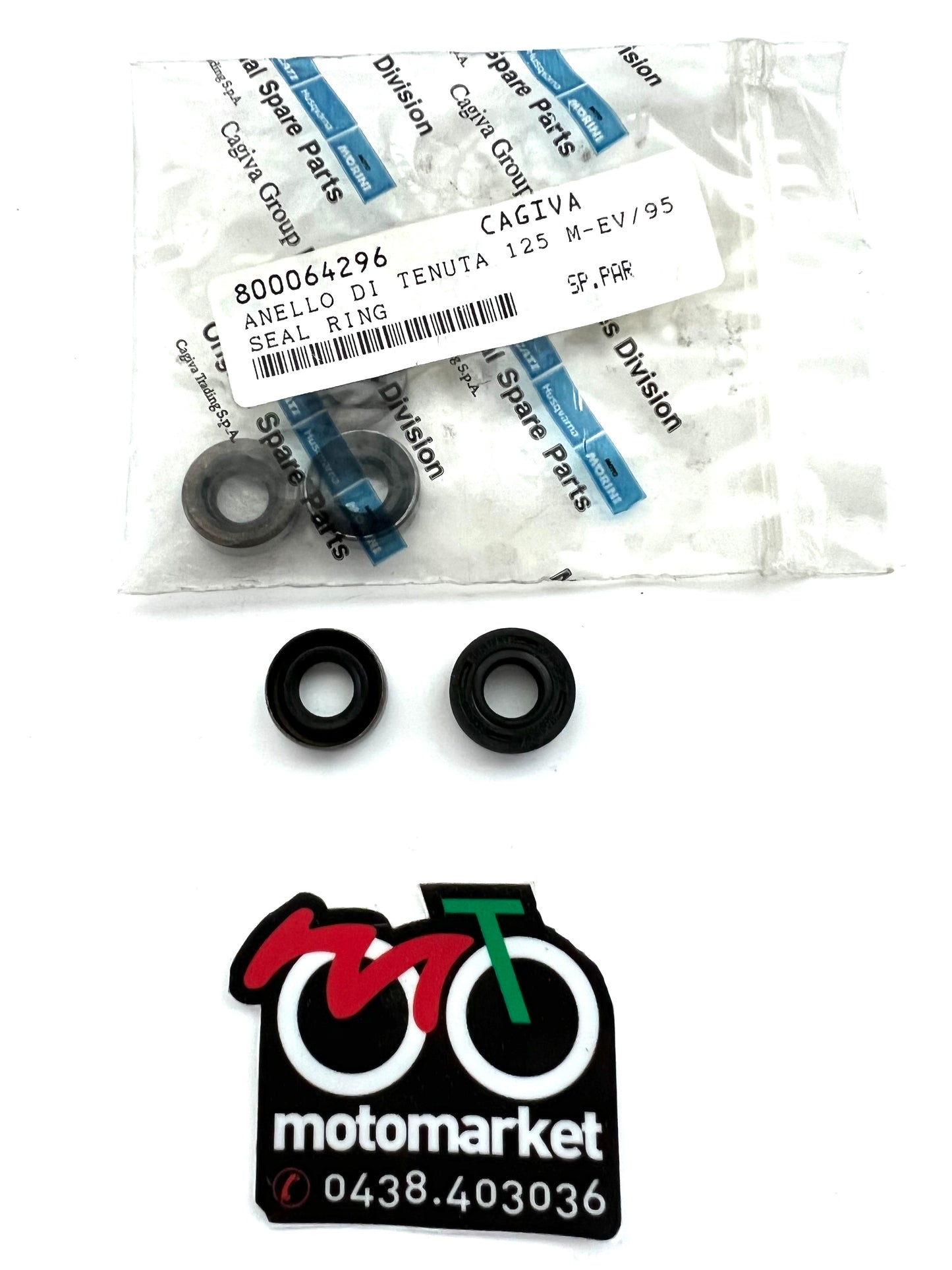 Paraolio albero valvola scarico Cagiva Mito 125 art.800064296