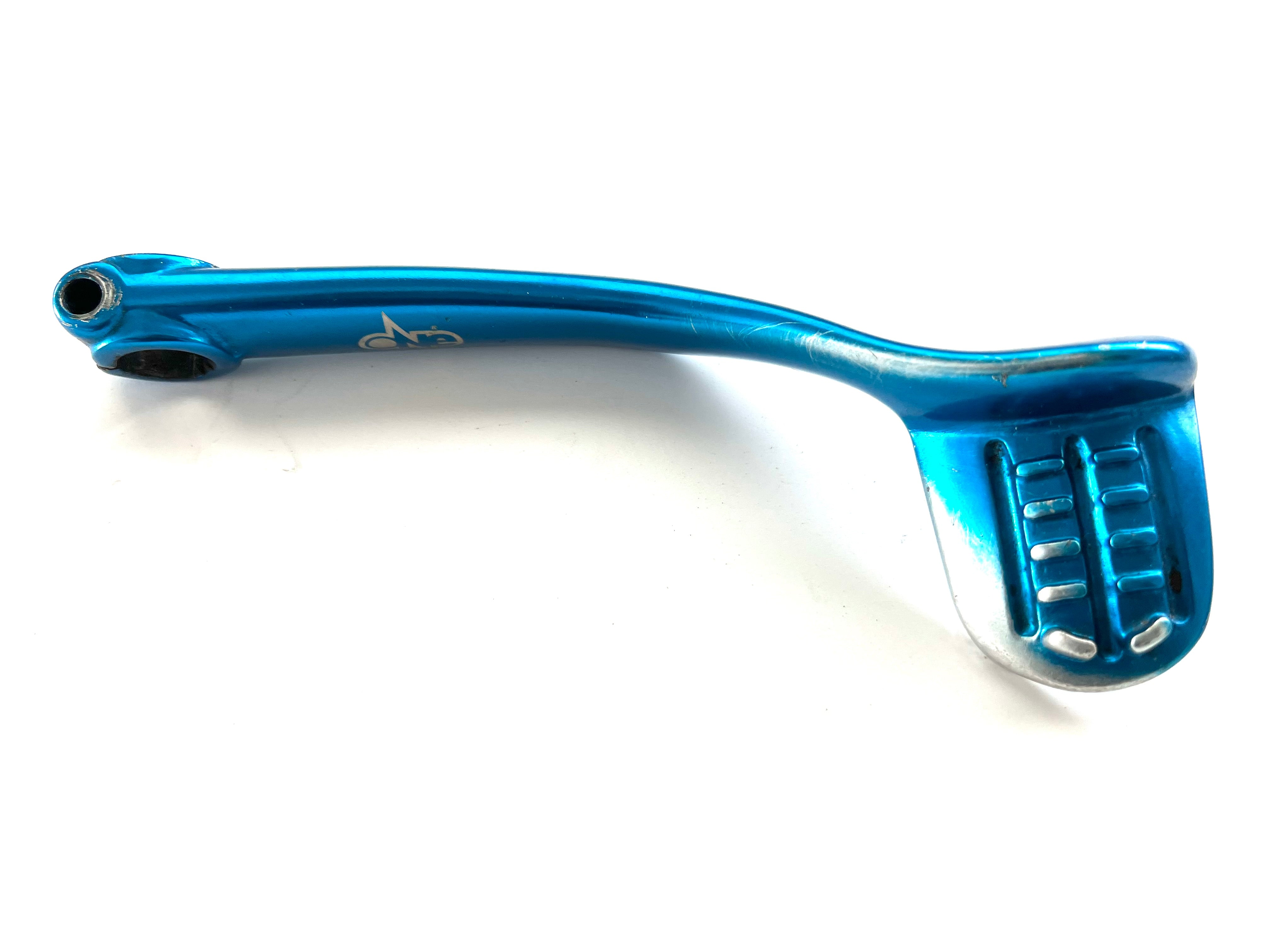 Pedale di Avviamento, Avviamento L Lega di Alluminio Ad Alta Resistenza Kickstart Kickstarter Moto per Aerox Kickstarter Accessorio Universale per Scooter (blu) Scooter (Argento