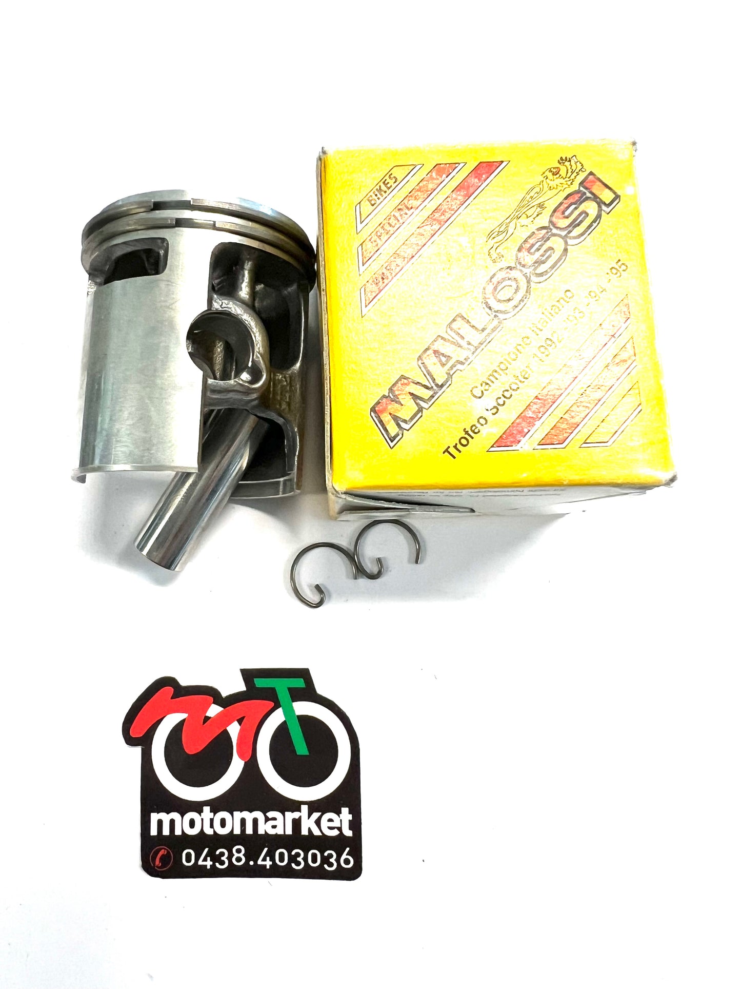 Pistone modifica Malossi D.43,2 Ciao-Bravo-SI spinotto 12 art.344939