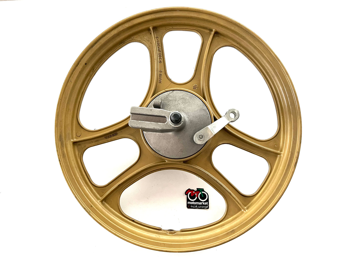 Ruota in lega posteriore Malaguti Fifty HF-Motron GL4 50cc