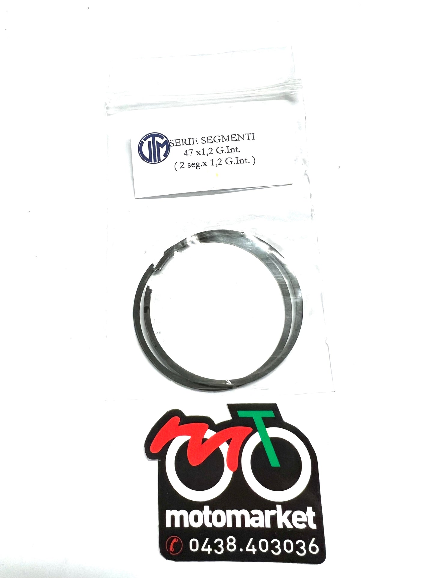 Anelli modifica Polini scooter-Malaguti Fifty Top-Minarelli D.47X1,2