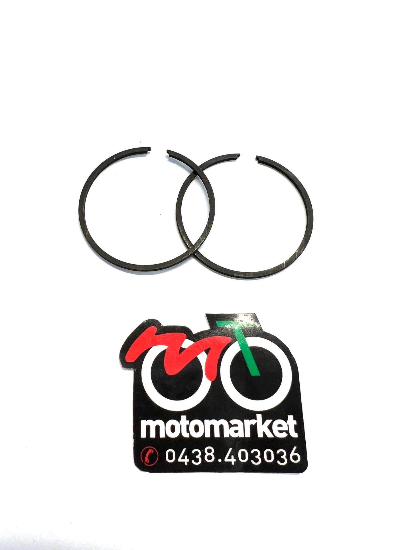 Anelli pistone diametro 40,4 X 1,5 grano interno Franco Morini M1K-MO4-Giromat 50cc