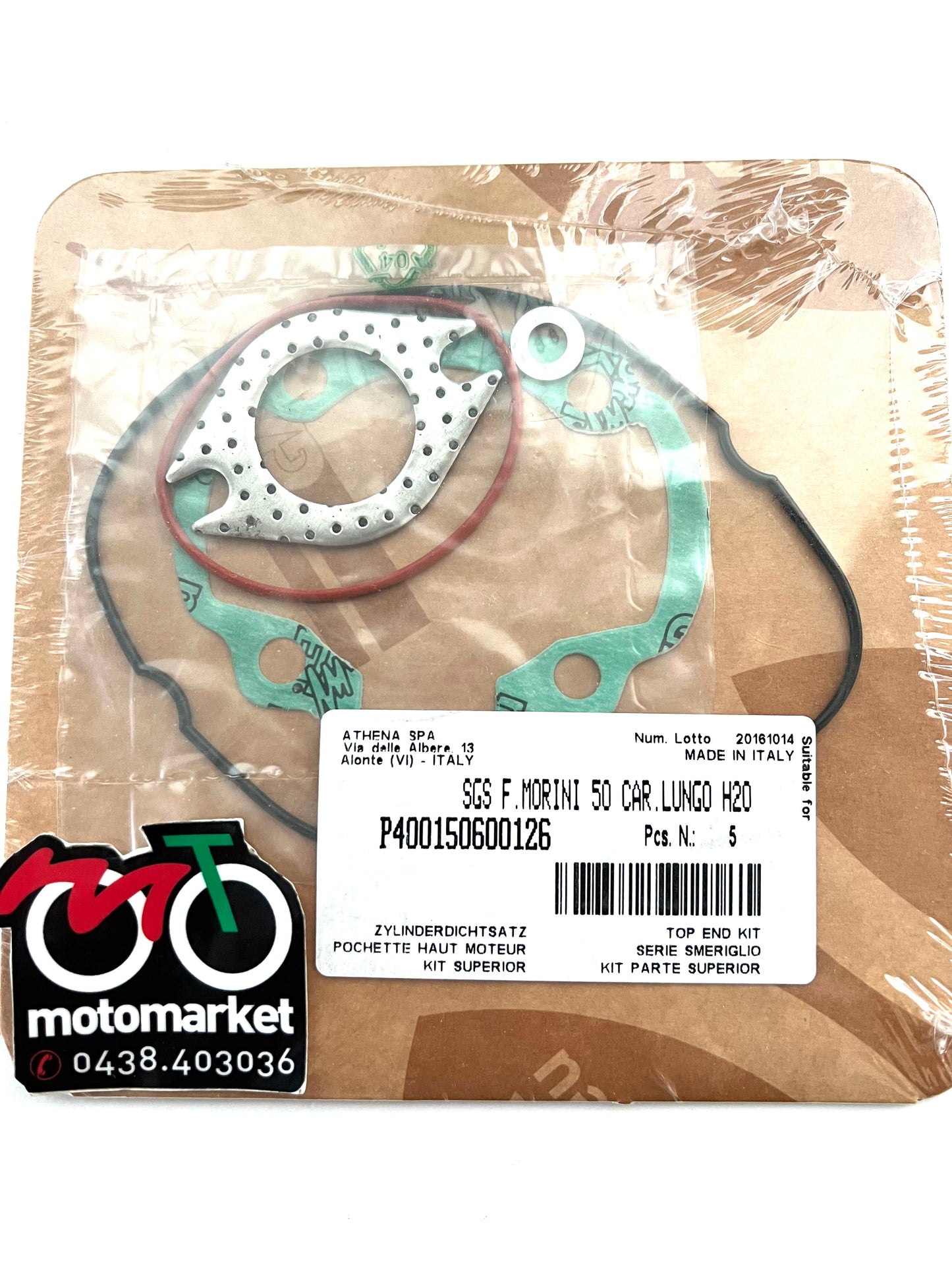 Guarnizioni cilindro Italjet Formula 50 LC-Atala Hacker 50 LC art.P400150600126