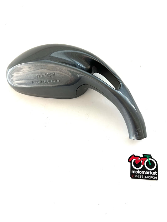 Specchio destro grigio titanio Malaguti F12 art.08801998