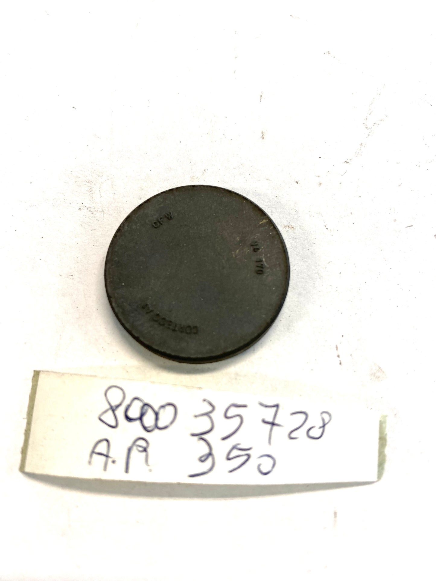 Tappo foro albero a camme Cagiva Ala Rossa-W12 350