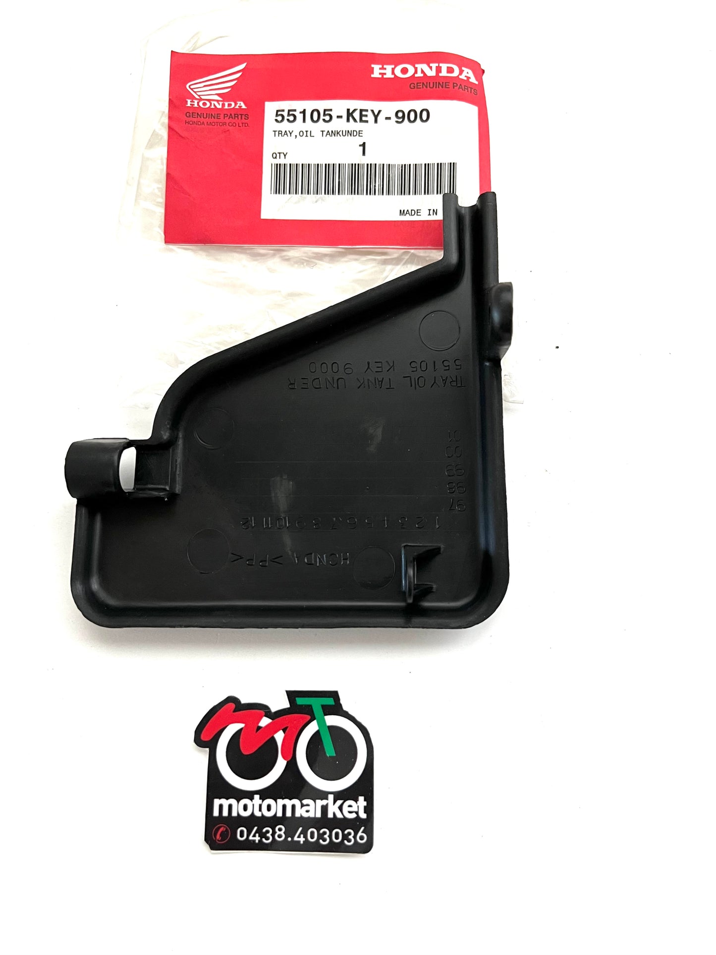 Vassoio serbatoio olio mix Honda Pantheon 125-150cc art.55105KEY900