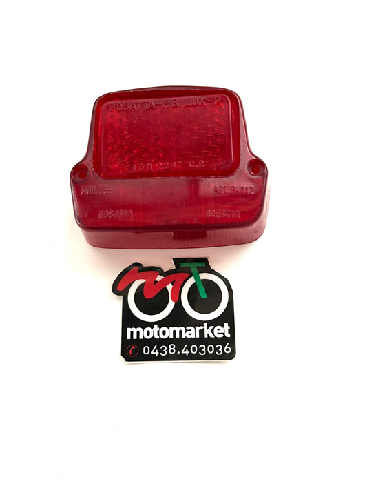 Vetro fanalino posteriore Vespa 50 R-L prima serie art.RP212