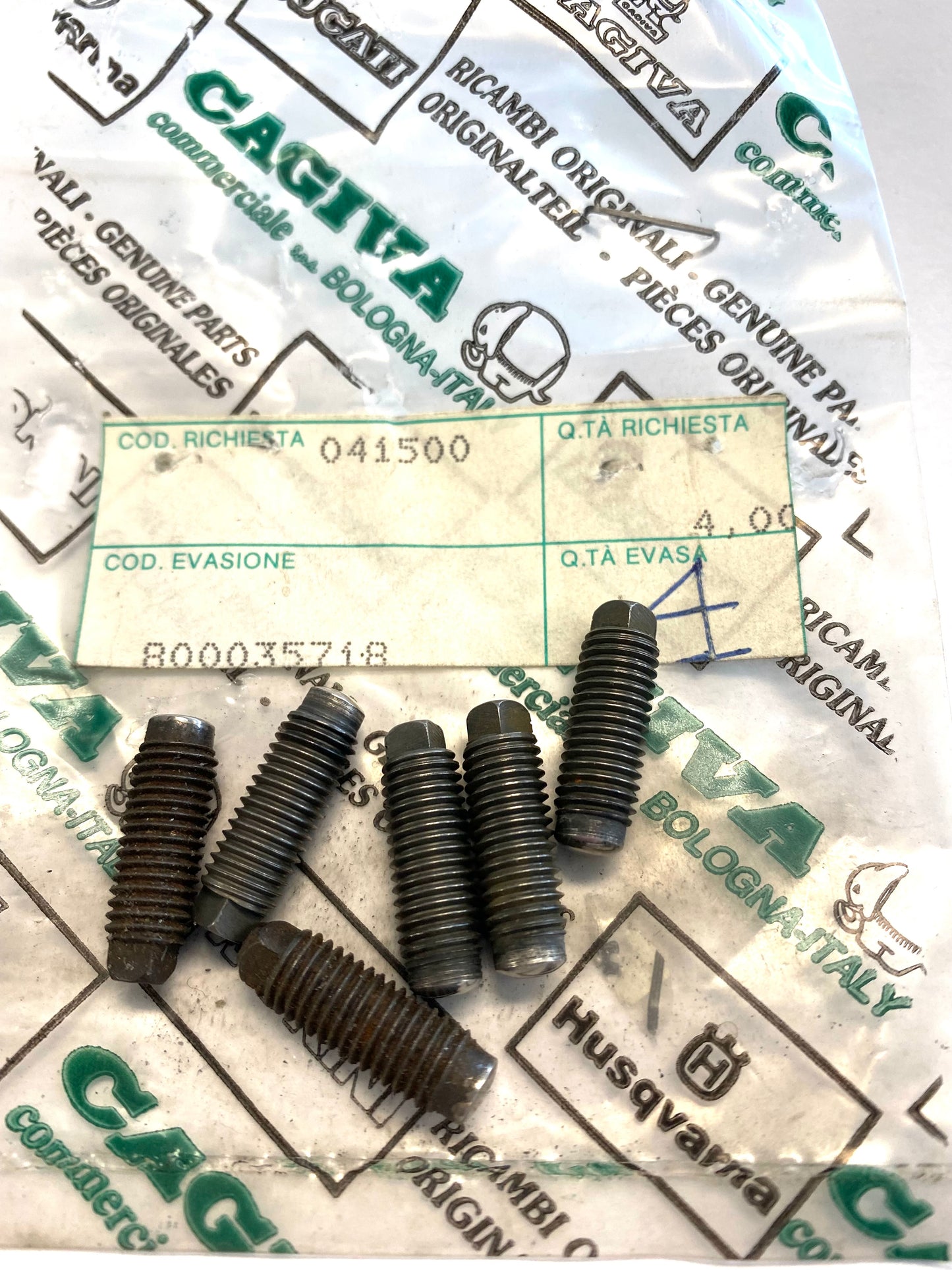 Vite registro valvole Cagiva Ala Rossa 350