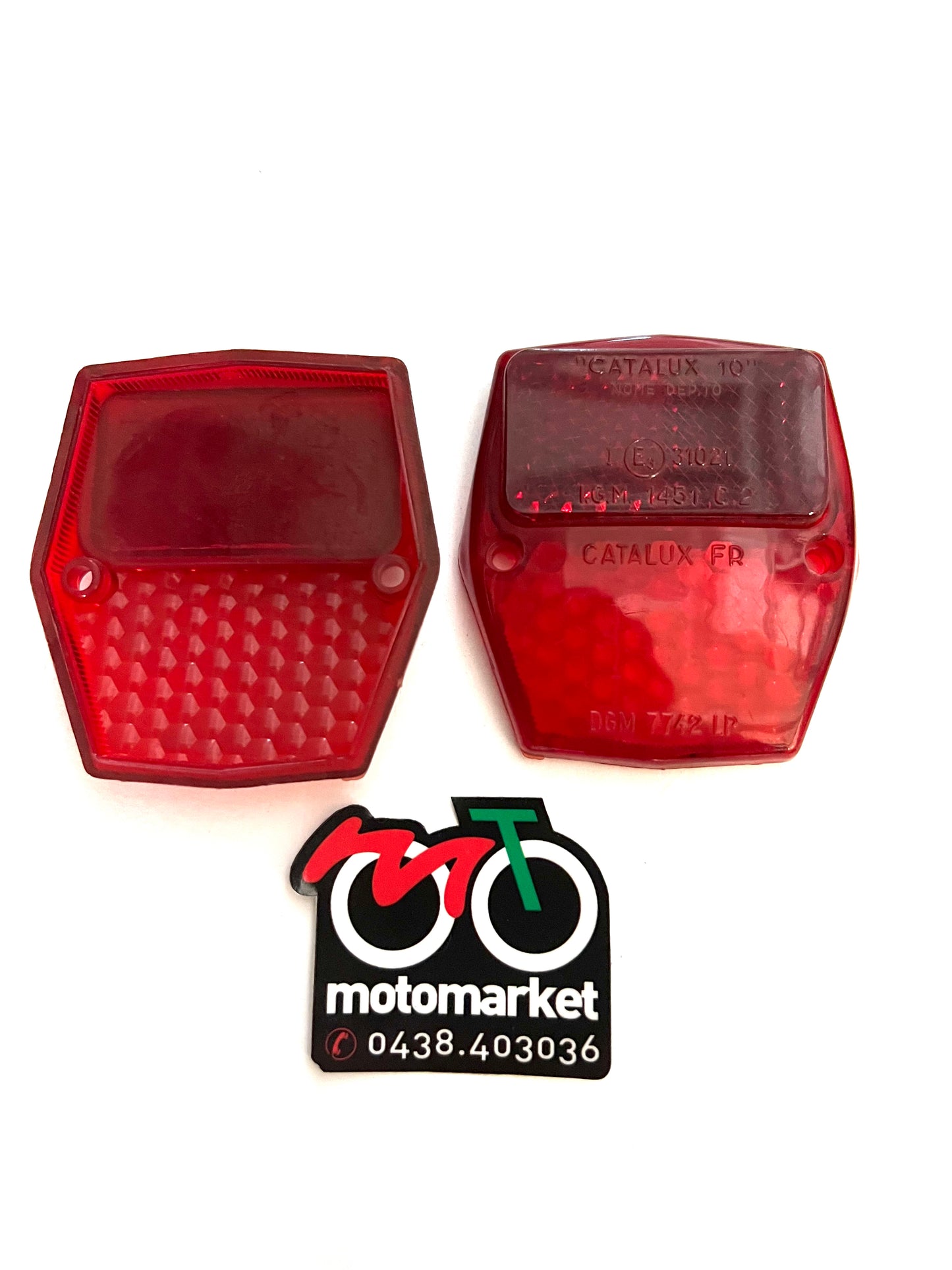 Vetro fanalino ciclomotore epoca impianto Aprilia