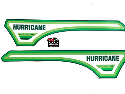 Adesivi Hurricane UTAH verdi  Vespa 50-125cc Primavera ET3 art.107