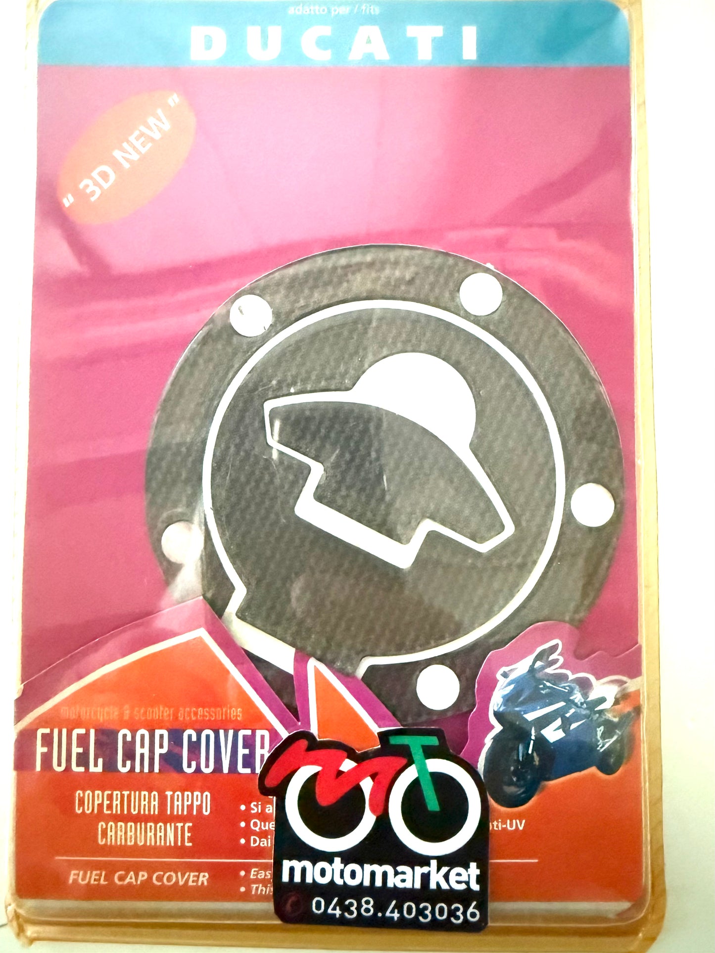 Cover adesiva tappo serbatoio Ducati art.9000.8 i