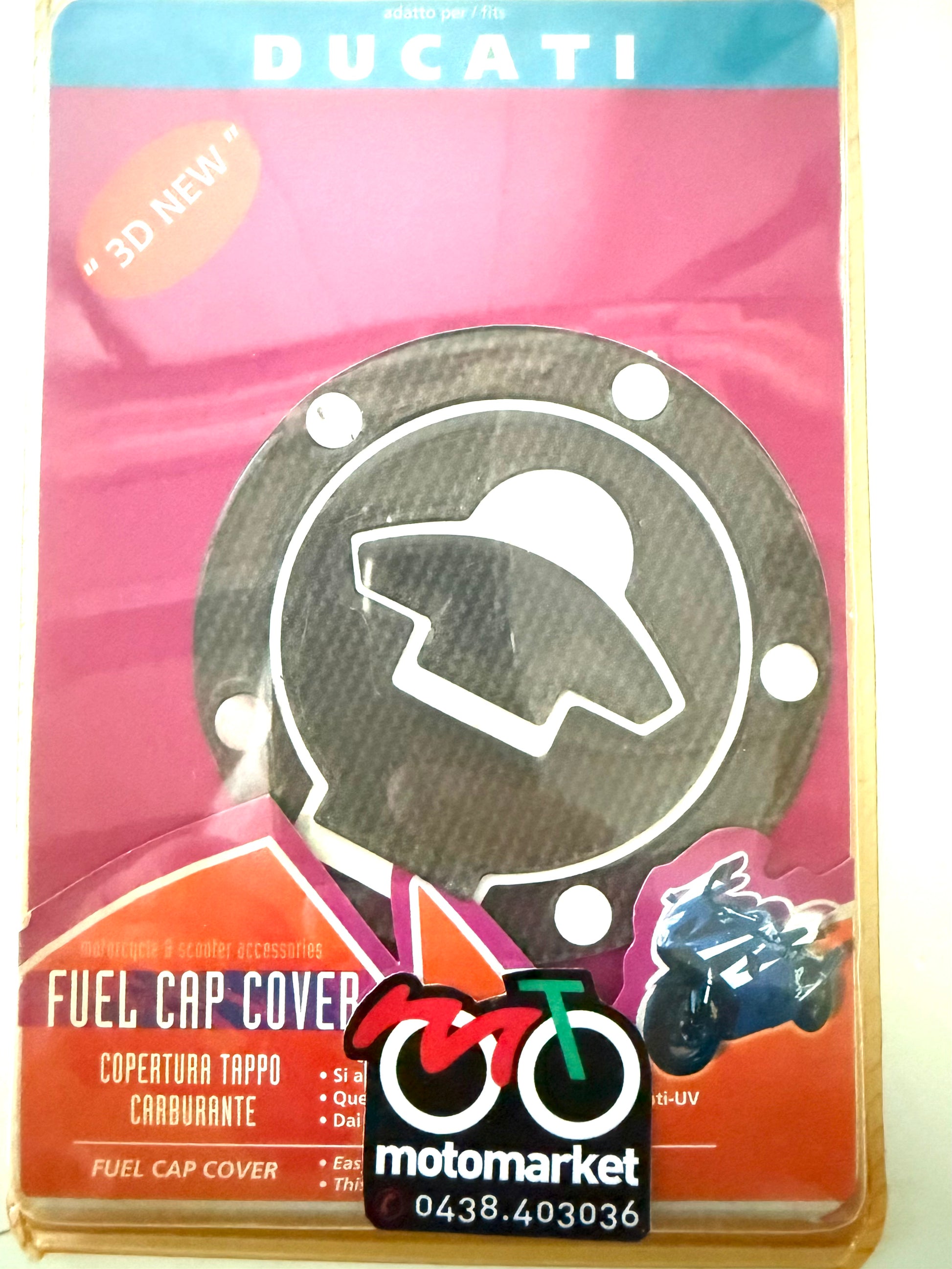 Cover adesiva tappo serbatoio Ducati art.9000.8 i