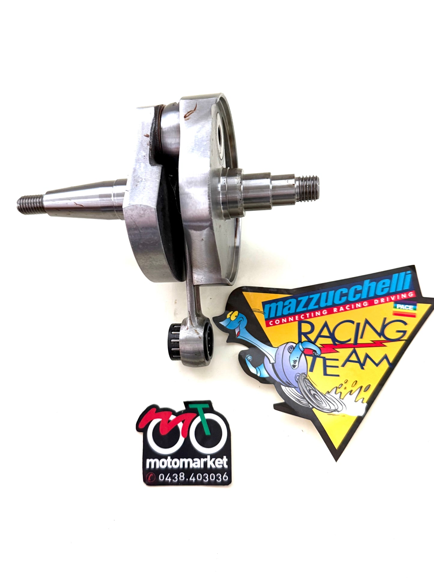 Albero motore Vespa 125 Primavera ET3 cono 19 super competizione corsa 51 art.AMT182