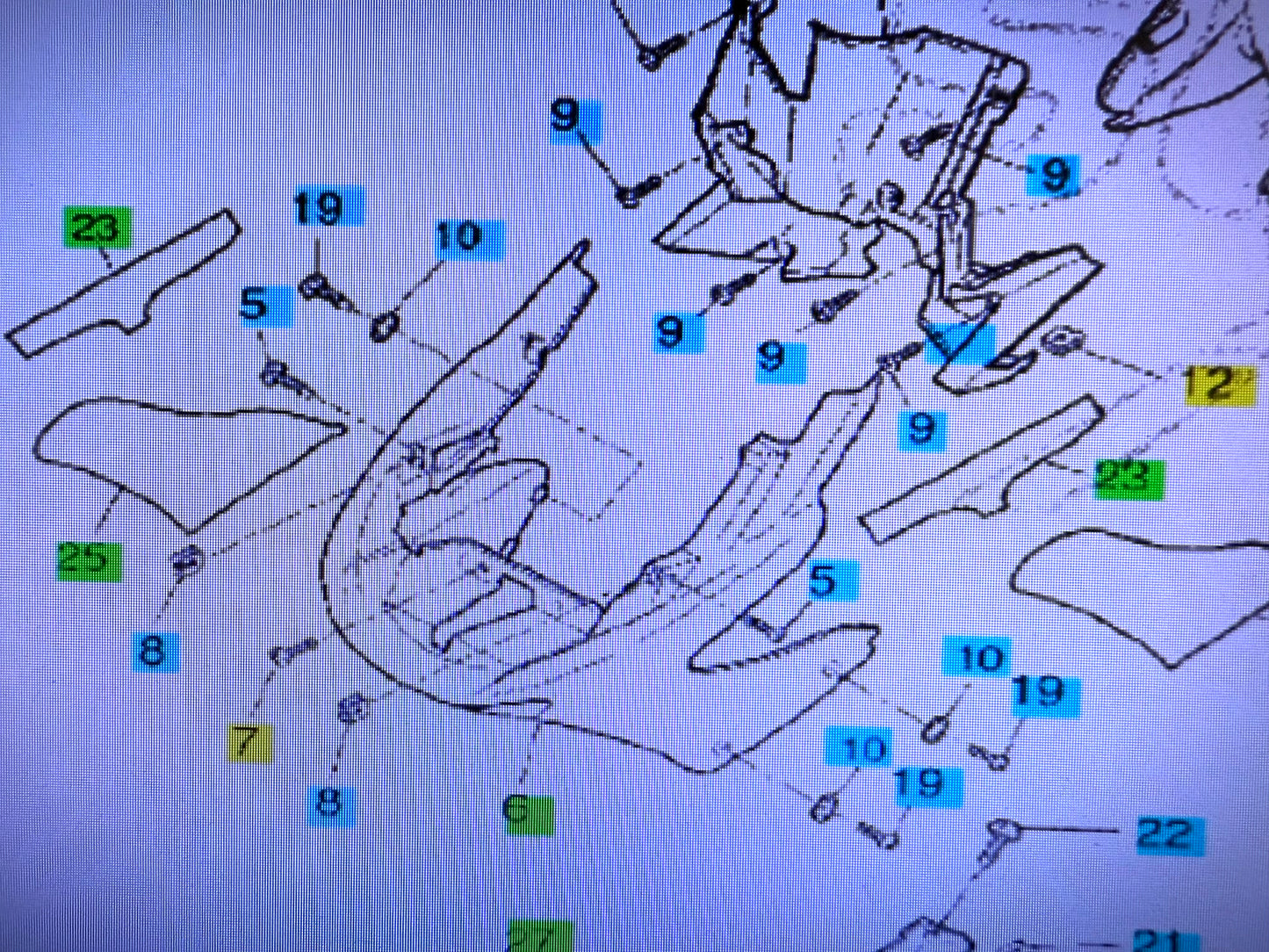 Carena anteriore Yamaha Aerox 50cc