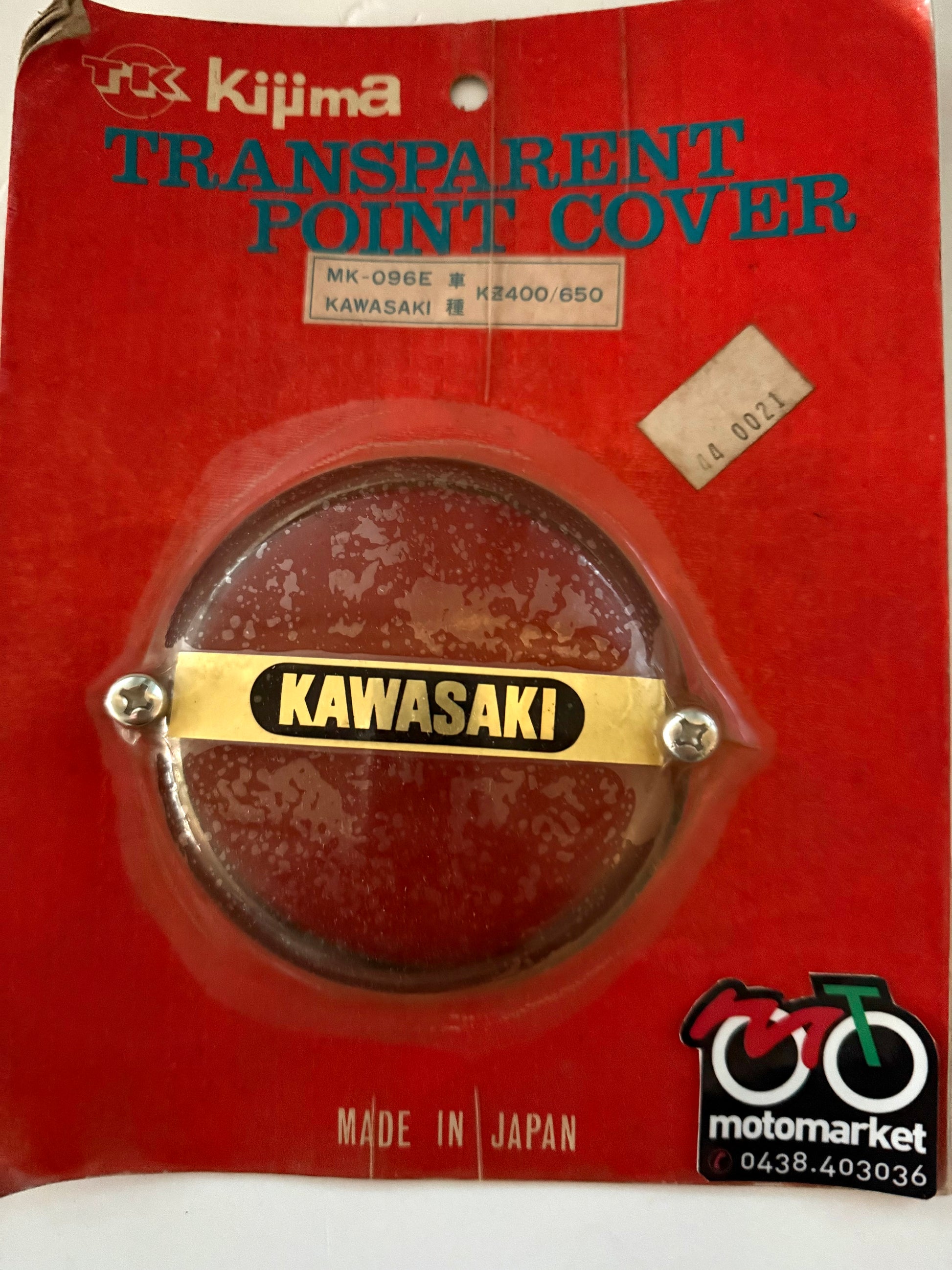 Carter copricontatti trasparente Kawasaki KZ400-KZ650 art.440021 20,00