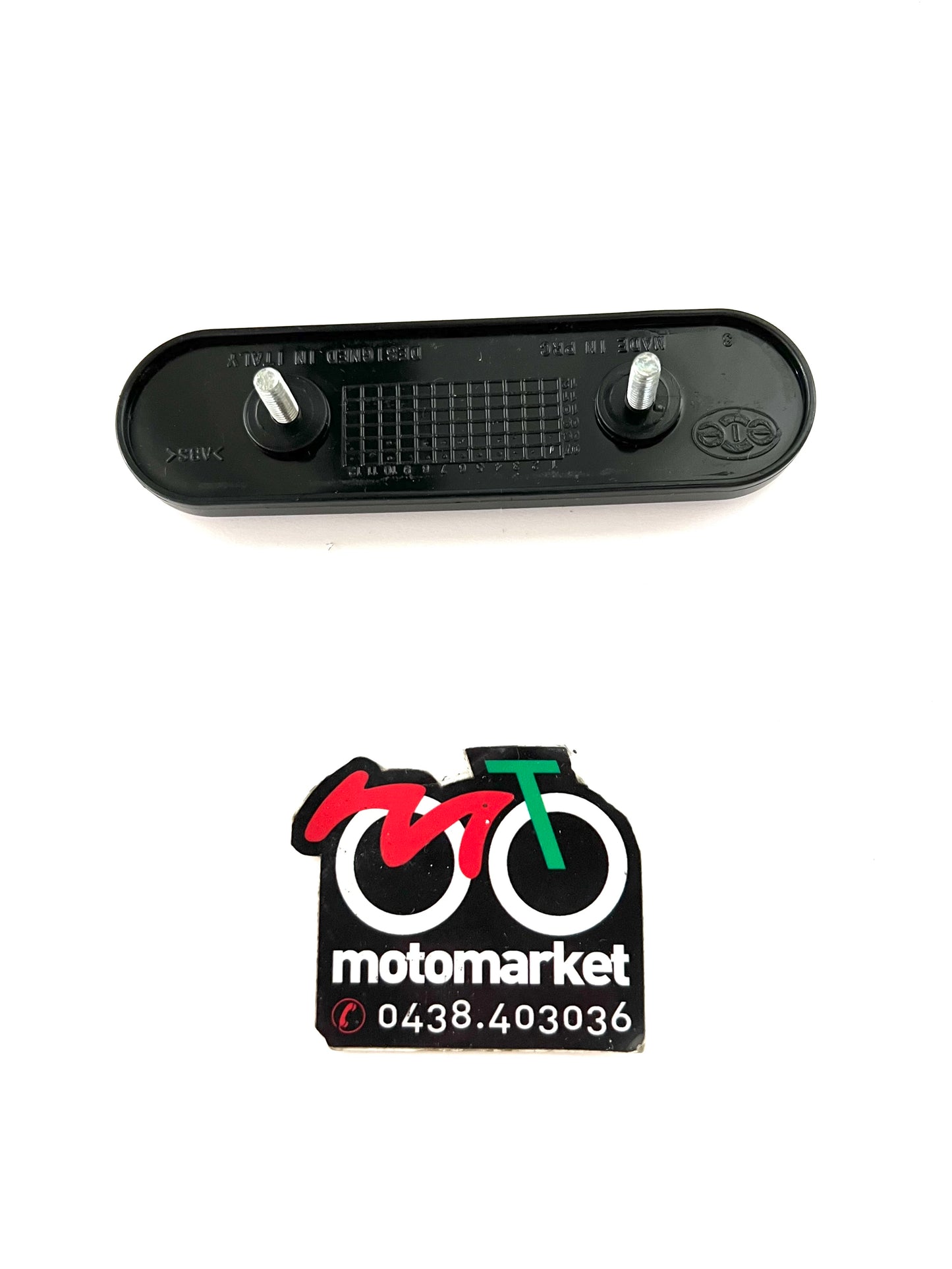 Catadiottro targa moto art. 07132200