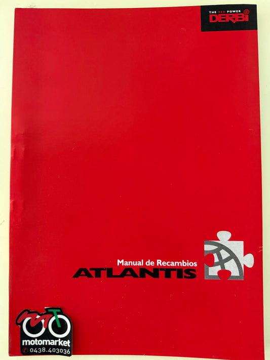 Catalogo parti di ricambio Derbi Atlantis 50cc aria