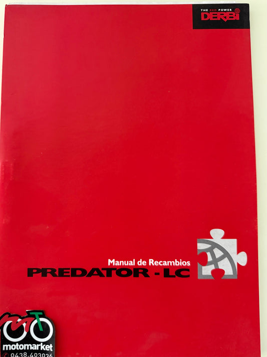 Catalogo parti di ricambio Derbi Predator 50cc LC