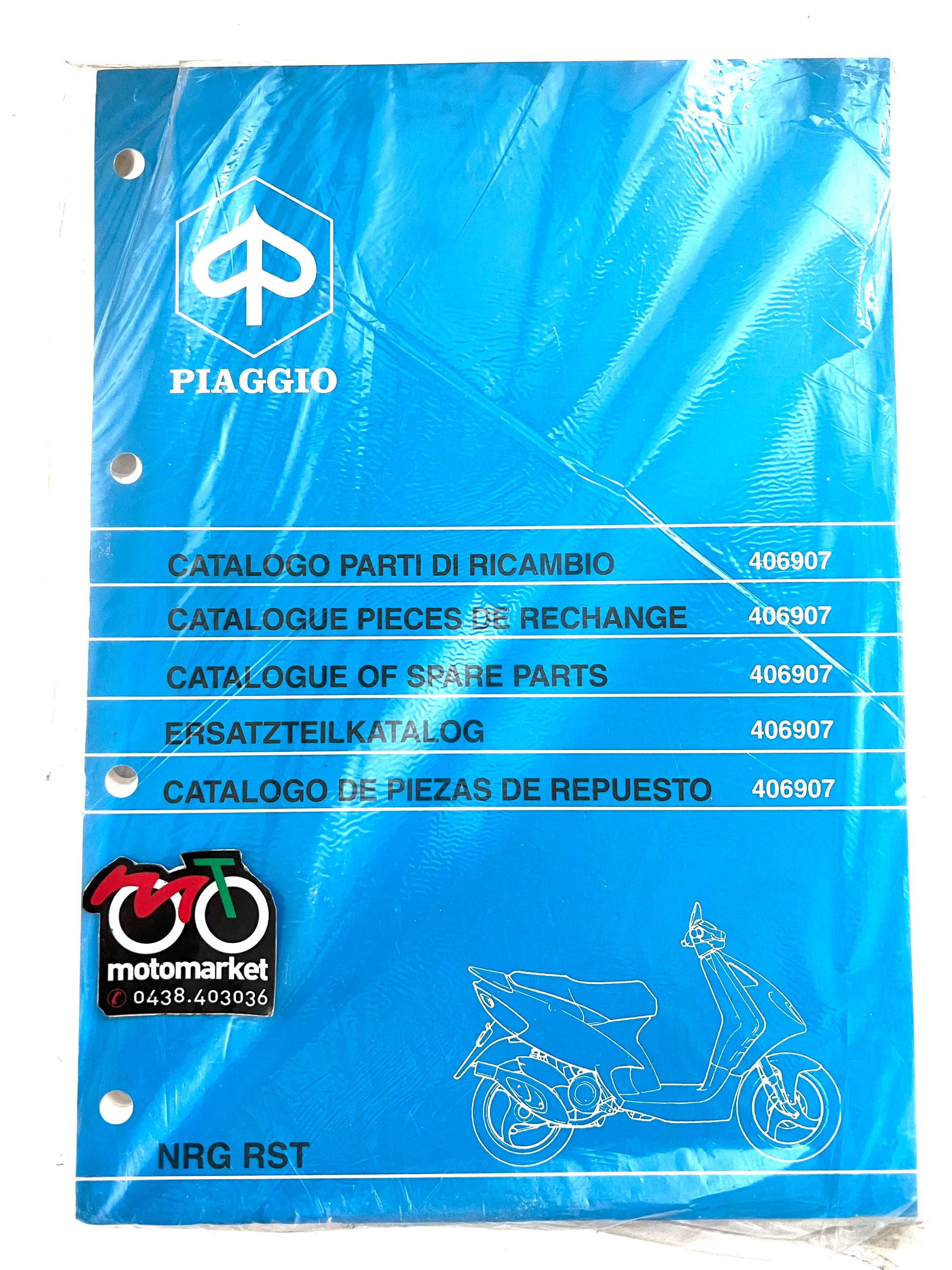Catalogo parti di ricambio Piaggio NRG RST 50cc
