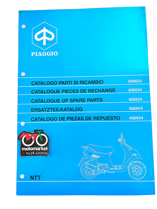 Catalogo parti di ricambio Piaggio NTT 50cc