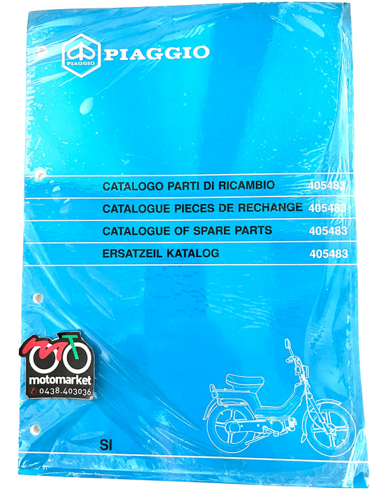 Catalogo parti di ricambio Piaggio Si 50cc