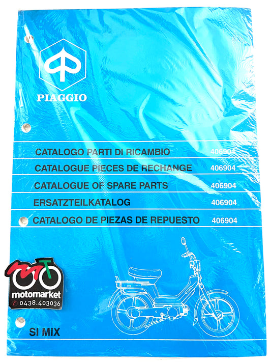 Catalogo parti di ricambio Piaggio Si Mix 50cc