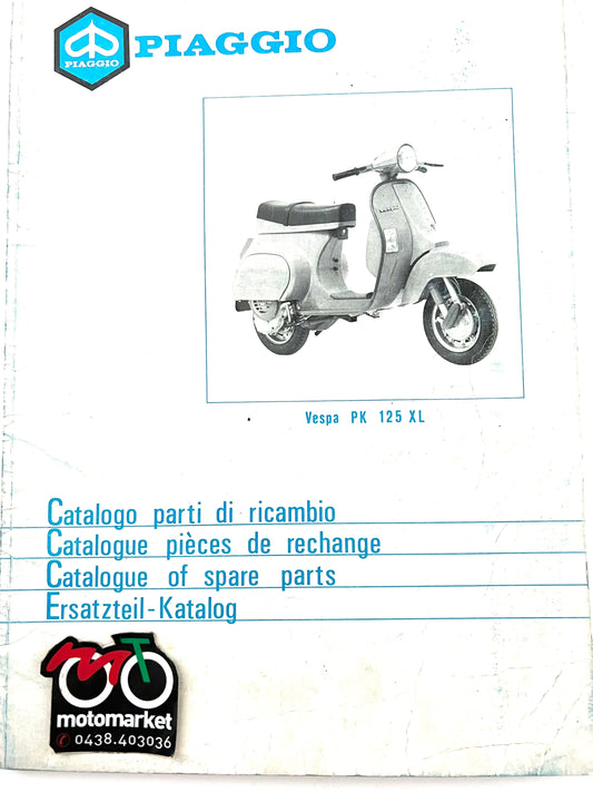 Catalogo parti di ricambio Vespa PK125XL