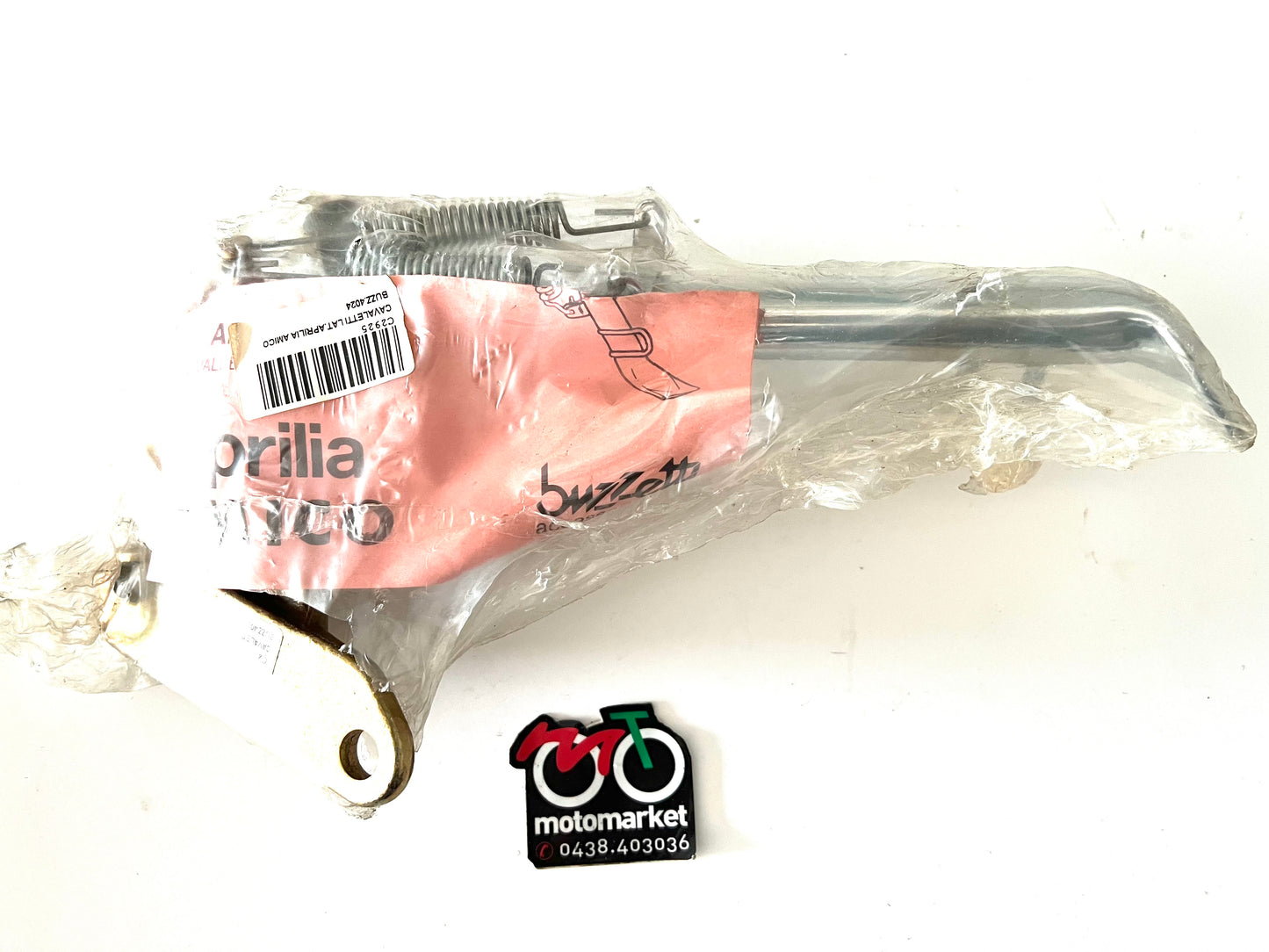 Cavalletto laterale Aprilia Amico 50cc cromato art.4024