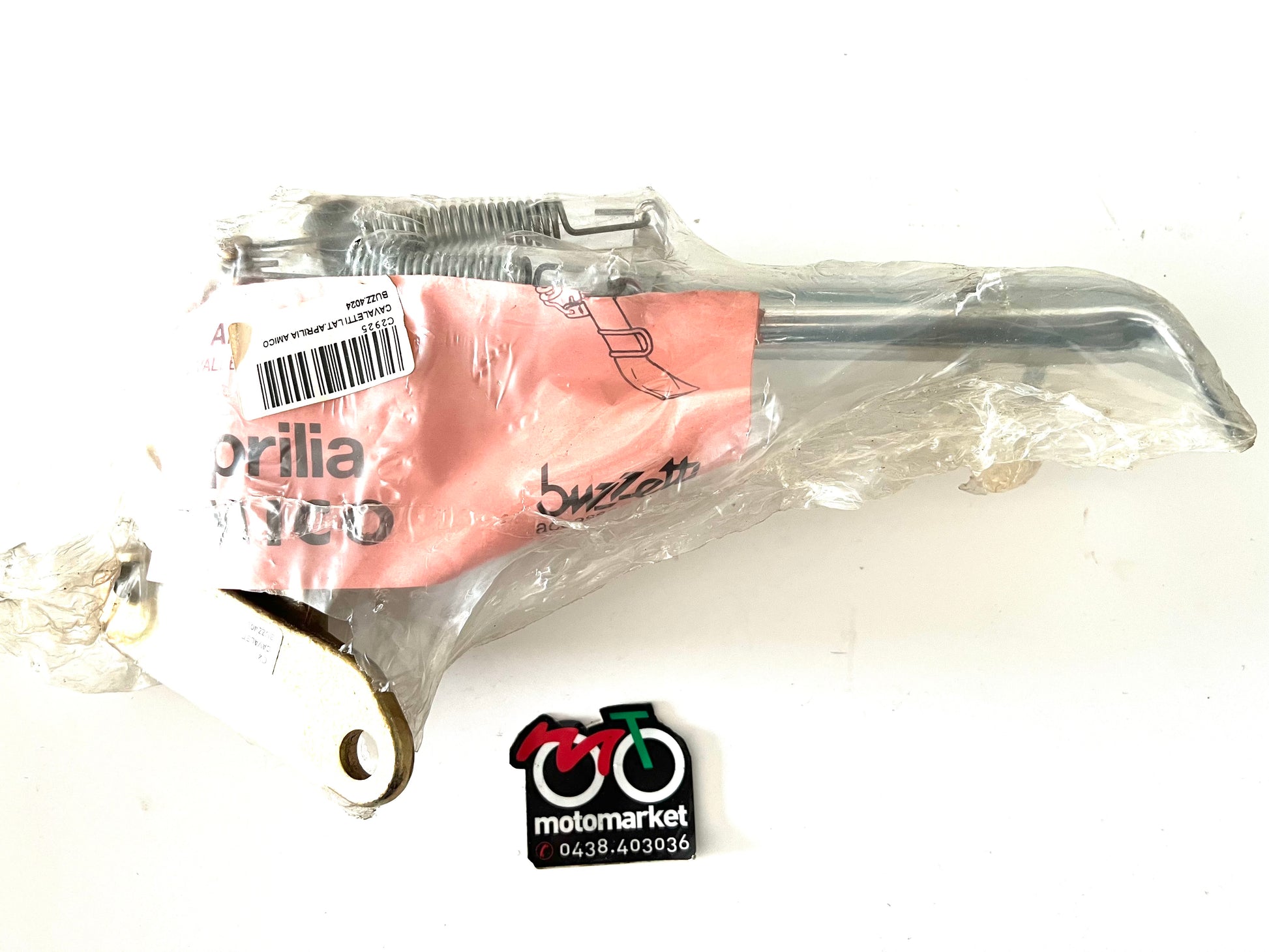 Cavalletto laterale Aprilia Amico 50cc cromato art.4024