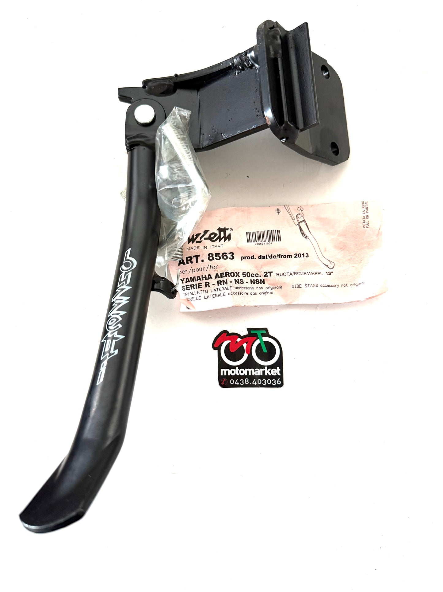 Cavalletto laterale Yamaha Aerox-MBK Nitro 50cc 2013/24 art.8563