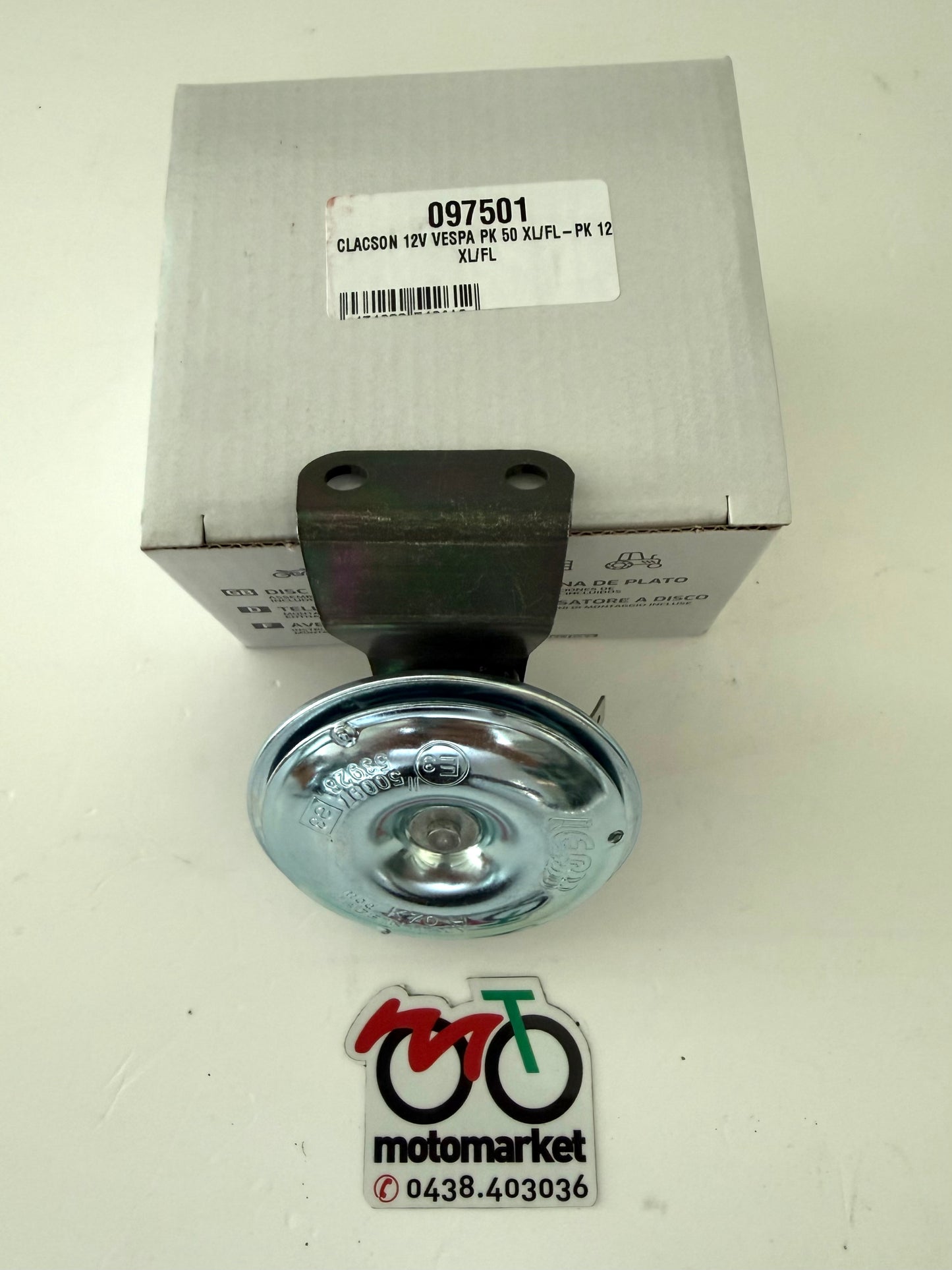 Clacson Vespa PK50XL-FL2-HP art.097501